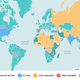 El mapa de visas si eres español